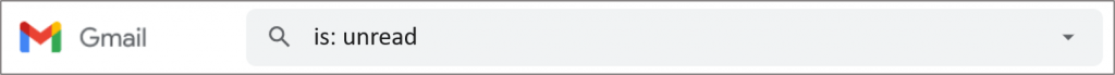 Buscar en Gmail - Búsqueda por operador is:unread para buscar correo en Gmail
