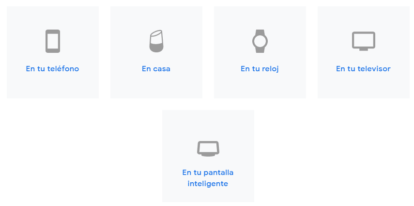 Donde se encuentra el asistente de Google