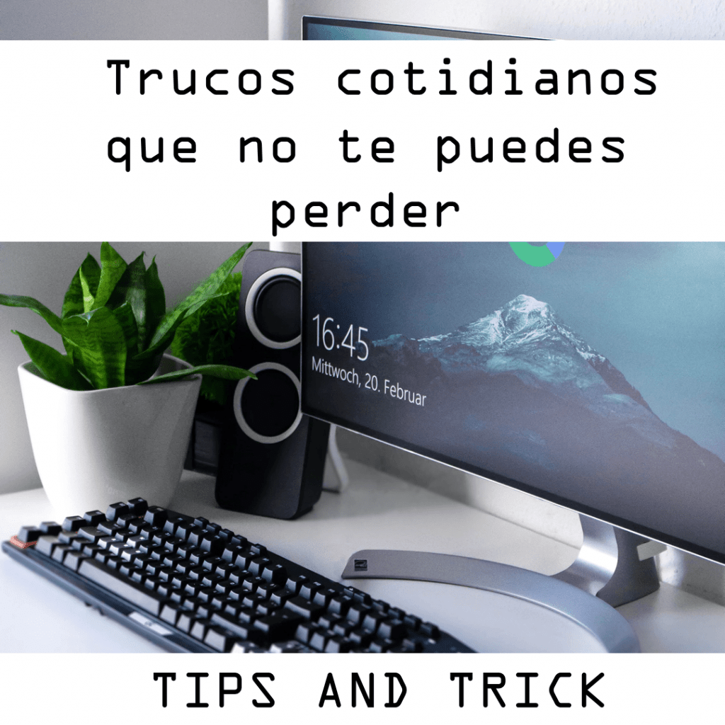 Cómo recuperar contraseñas que no recuerdas, cómo limpiar el teclado, ZIP o RAR... son esos trucos de Internet que deberías conocer.