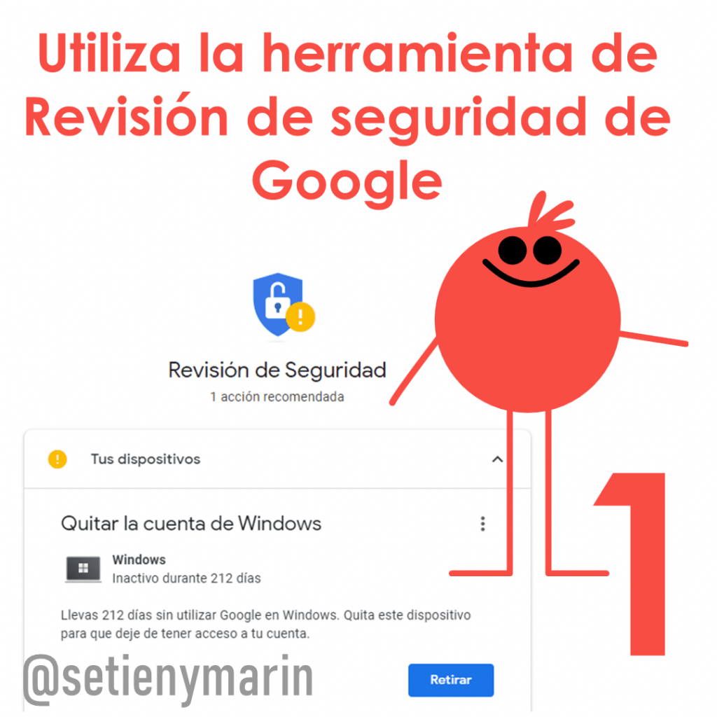 Utiliza la herramienta de Revisión de seguridad en Gmail