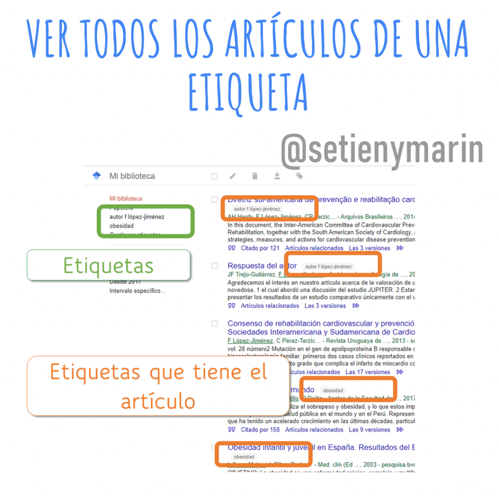 Cómo ver todos los artículos de una etiqueta
