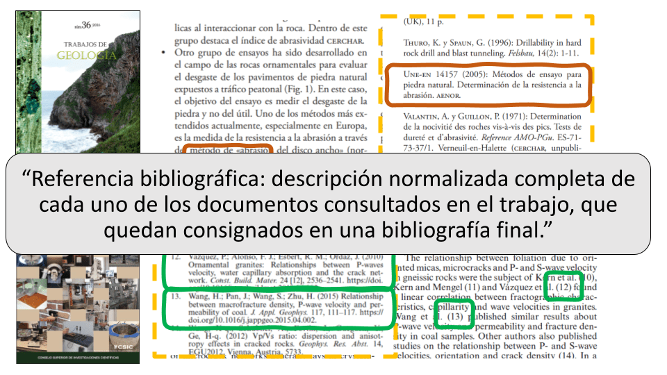 cita apa: definición del término referencia bibliográfica