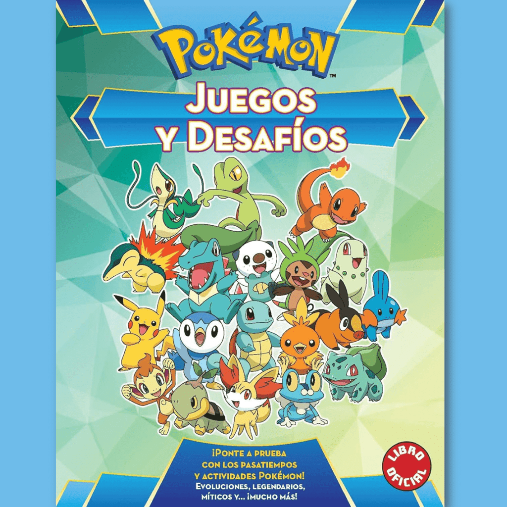 compra en amazon el libro de actividades pokemon
