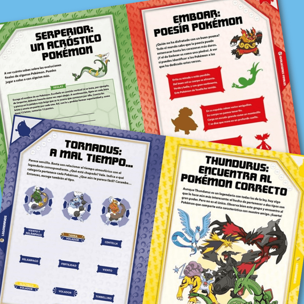compra en amazon el libro de actividades pokemon