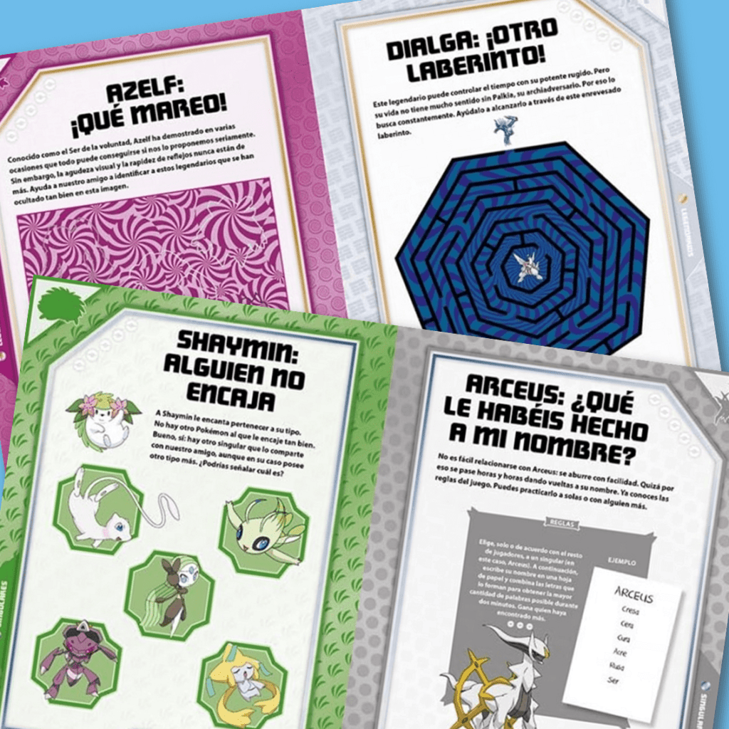 compra en amazon el libro de actividades pokemon