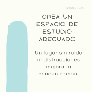 5 consejos para que tu hijo-a estudie mejor en casa espacio