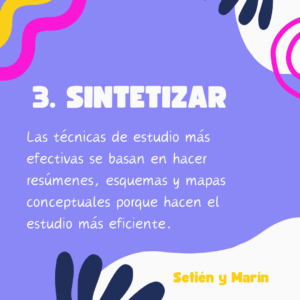 mejorar tus notas en bachillerato sintetizar