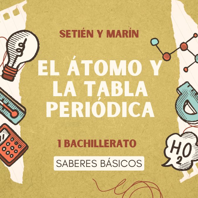 Refuerzo de Física y Química 1º Bachillerato en Oviedo: ayudamos a entender átomos, configuración electrónica y tabla periódica.