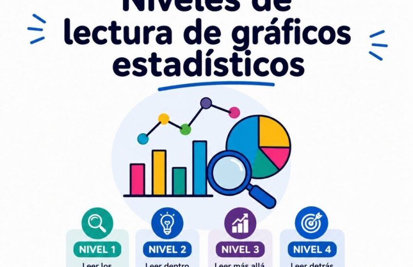 Niveles de lectura de gráficos estadísticos. Matemáticas y su Didáctica III del grado de Maestro en Educación Primaria de UNIOVI (Magisterio)