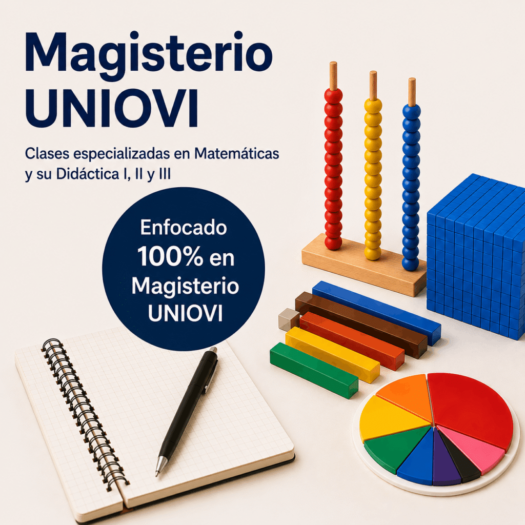 Clases de Matemáticas y su Didáctica para Magisterio UniOvi