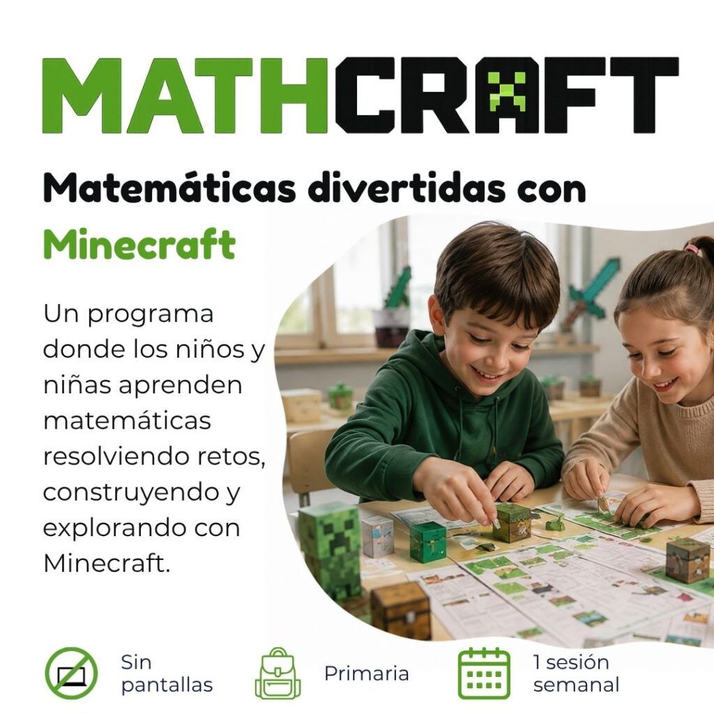 MATHCRAFT Matemáticas con MInecraft