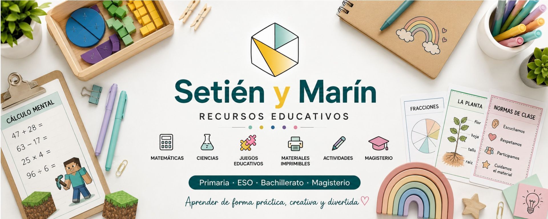 Recursos educativos Setién y Marín